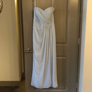 Dessy Collections Mist Blue Formal Dress